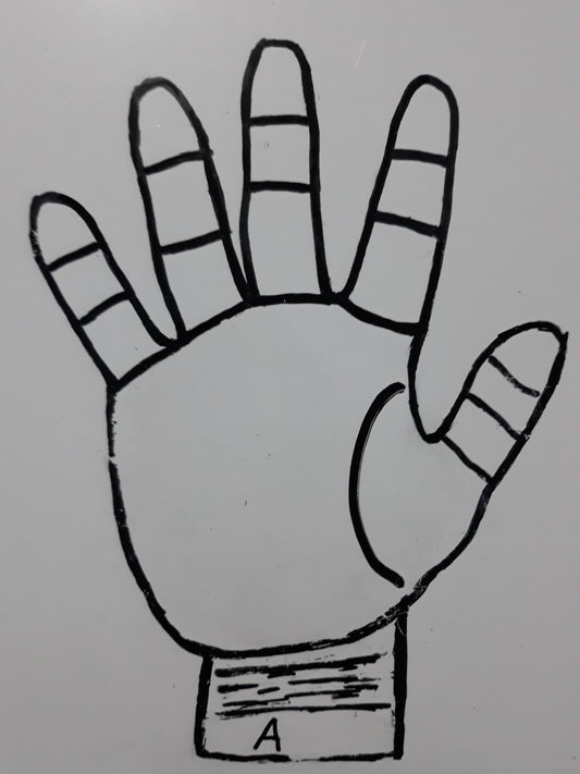 A7 LIFE LINE CURVE TO THUMB